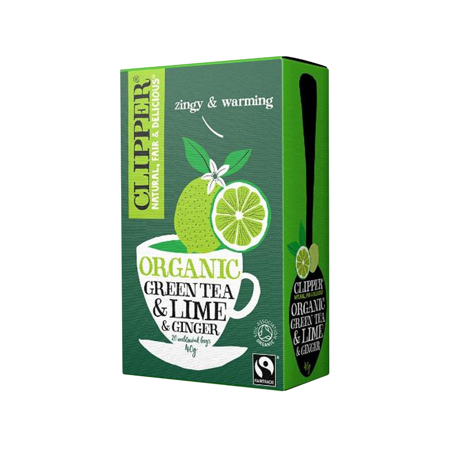 Зеленый чай с лаймом. Clipper чай. Чай зеленый Clipper Organic Lime & Ginger Green Tea в пакетиках. Чай зеленый Clipper Organic Green Tea & Strawberry в пакетиках.